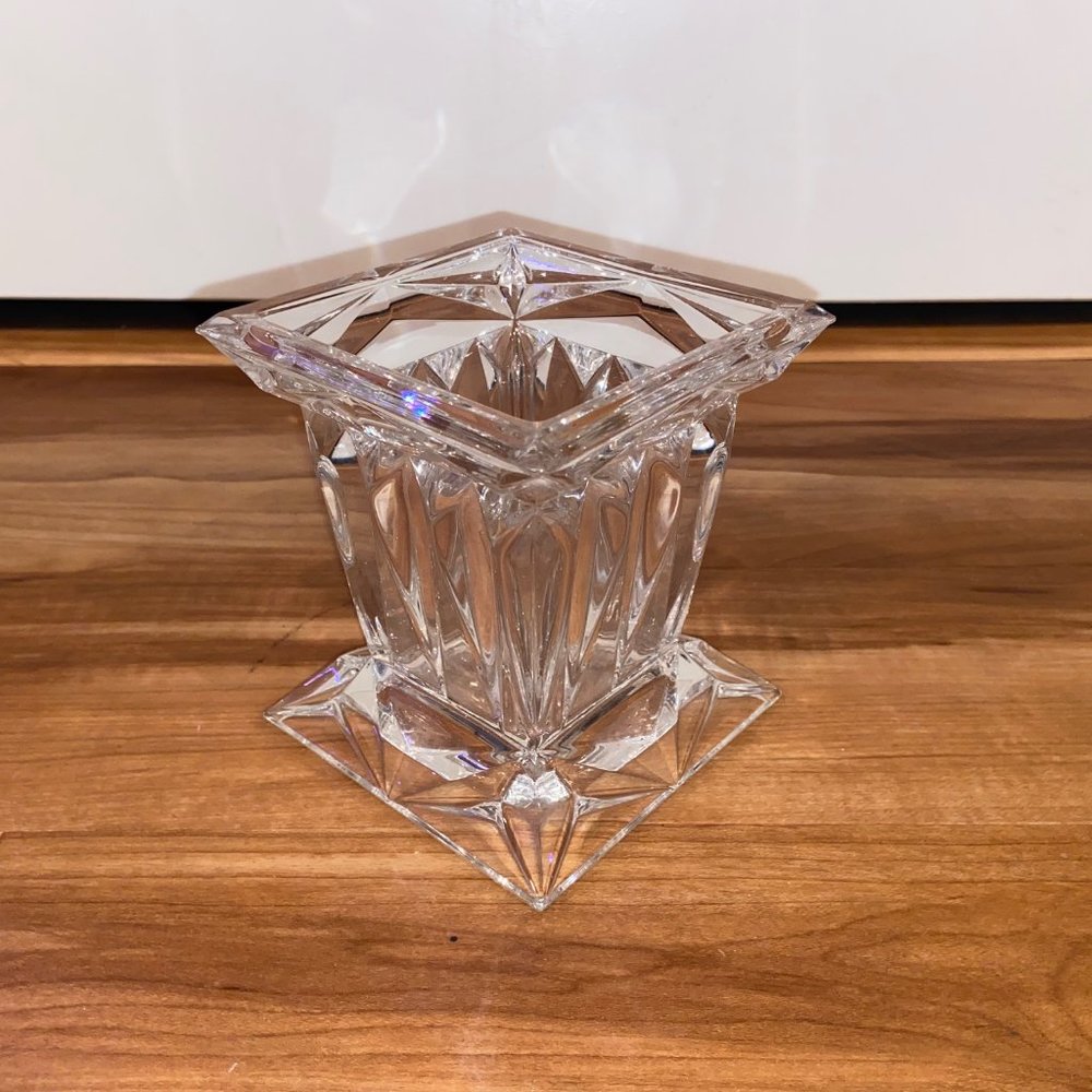 QUAD CRYSTAL PRISM SMALL PEDESTAL PARTYLITE P7967